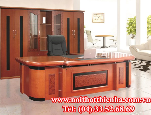 bộ bàn tủ lãnh đạo  hòa phát DT3212VM7, DC3246VM7