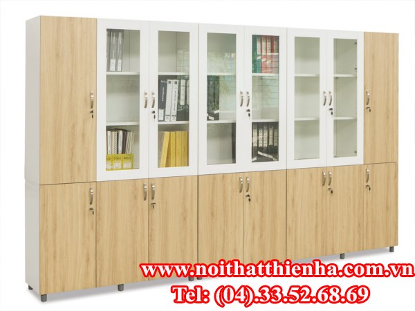 Tủ sắt cánh gỗ TSG04-C3