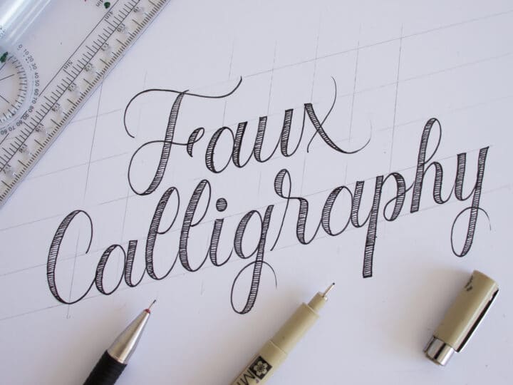 Tìm Hiểu Về Bảng Chữ Cái Calligraphy Hiện Đại 
