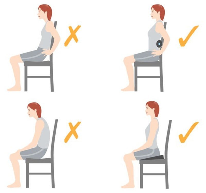 Ngồi làm việc đúng tư thế quan trọng thế nào