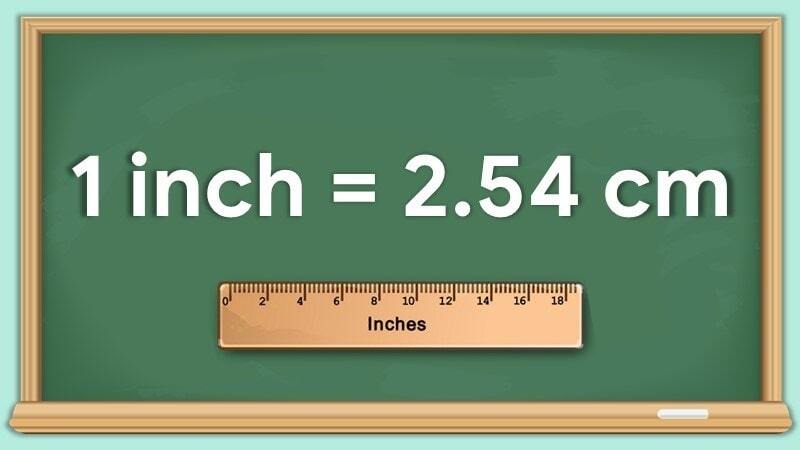 Một inch bằng bao nhiêu cm? Quy đổi đơn vị chuẩn quốc tế cho học sinh