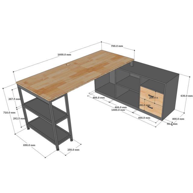 Bàn giám đốc chân sắt hiện đại: Xu hướng thiết kế và bảng giá mới nhất