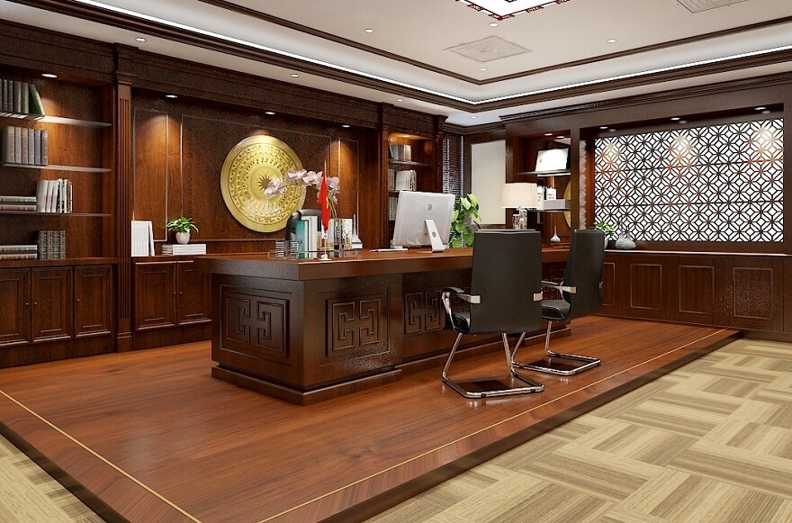 Bàn làm việc giám đốc cao cấp​