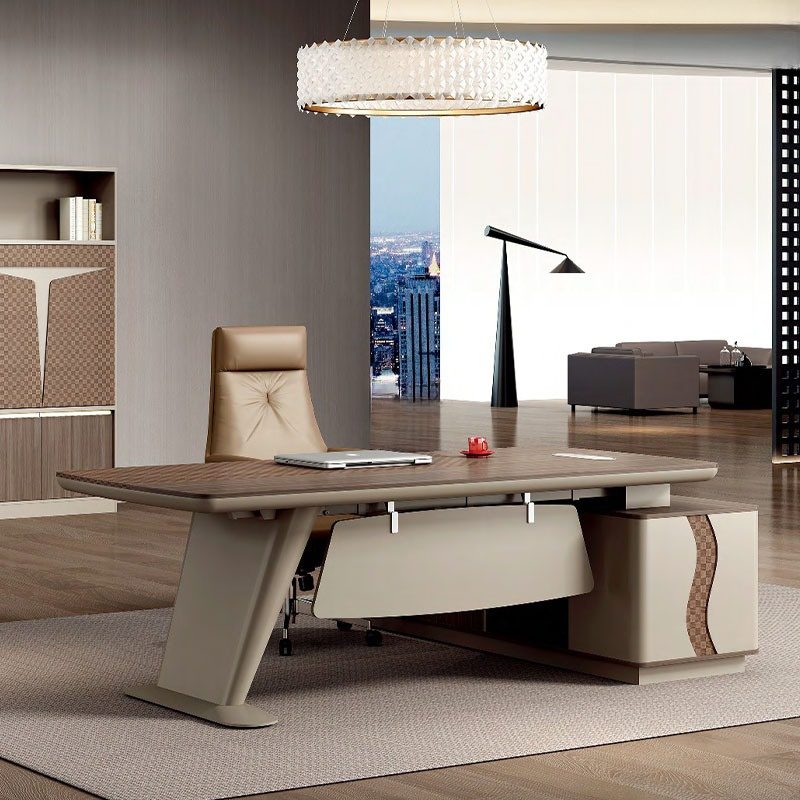 Bàn làm việc giám đốc cao cấp: Sự kết hợp giữa công năng và vị thế