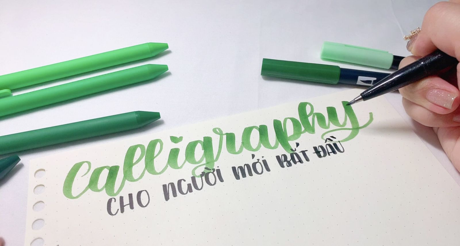Bảng chữ cái calligraphy