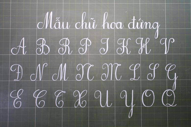 Bảng chữ cái viết hoa