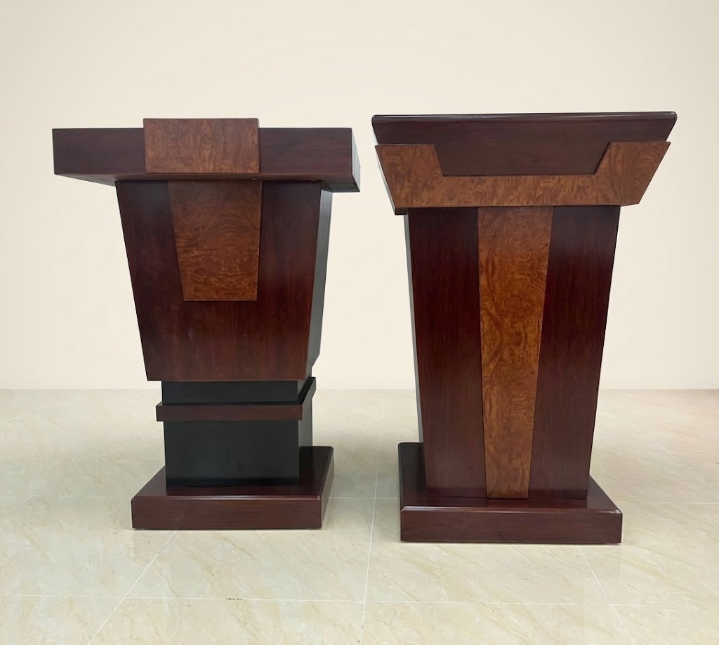 Bục tượng Bác gỗ công nghiệp