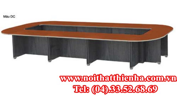 Bàn họp hội trường gỗ tự nhiên