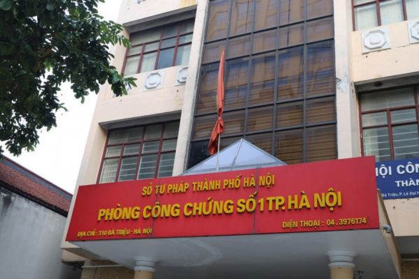 Văn phòng công chứng gần nhất